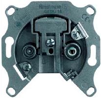 Розетка TV+R Проходная без накладки без рамки Jung 2-м. картинка